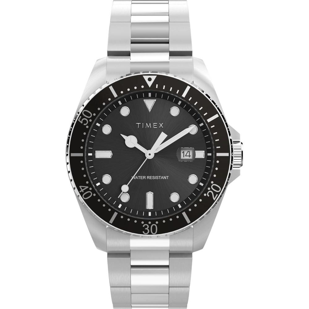 imageTimex Mens Dress 42mm WatchSilver