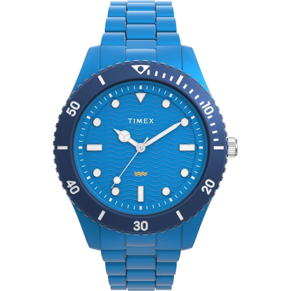 imageTimex Mens Legacy 42mm WatchBlue