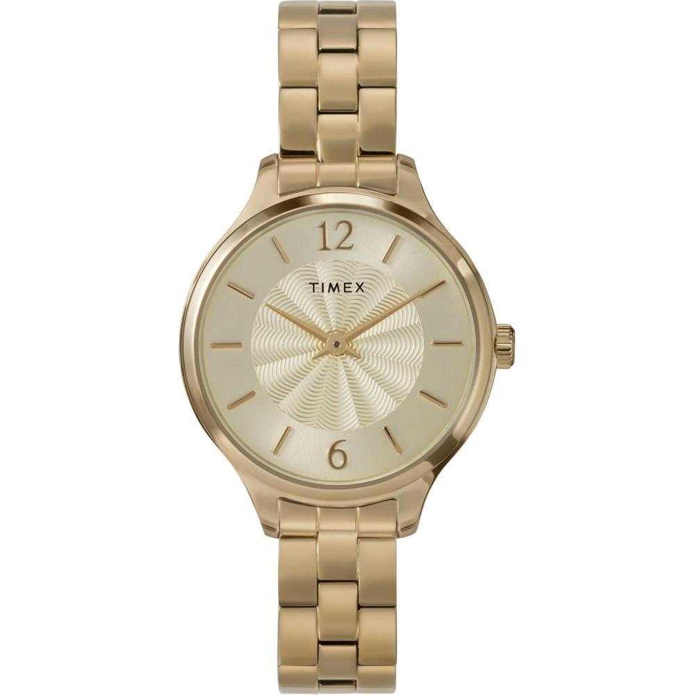 imageTimex Womens Peyton 32mm WatchGoldToneGoldToneGoldTone