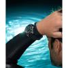 imageTimex Mens Deep Water Reef 41mm WatchBlackStainless SteelBlackRed