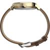 imageTimex Mens Waterbury Classic 40mm Watch  Brown Strap White Dial GoldTone Case