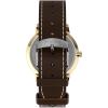 imageTimex Mens Waterbury Classic 40mm Watch  Brown Strap White Dial GoldTone Case