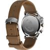 imageTimex Mens Waterbury Classic Chrono 40mm Stainless Steel Quartz Dress Watch with Leather StrapBrown
