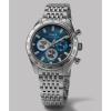 imageTimex Mens Waterbury Traditional 41mm WatchStainless SteelStainless SteelBlue
