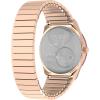 imageTimex Womens Peanuts Q 36mm Watch  Rose GoldTone Expansion Band Pink Dial Rose GoldTone Case