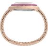 imageTimex Womens Peanuts Q 36mm Watch  Rose GoldTone Expansion Band Pink Dial Rose GoldTone Case