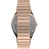 imageTimex Womens Peanuts Q 36mm Watch  Rose GoldTone Expansion Band Pink Dial Rose GoldTone Case