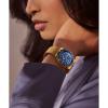 imageTimex Womens Q 36mm WatchGoldToneGoldToneBlue