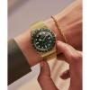 imageTimex Womens Q 36mm WatchGoldToneGoldToneGreen