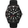 imageTimex Mens Deep Water Reef 41mm WatchBlackStainless SteelBlack