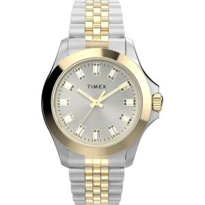 imageTimex Womens Kaia 40mm WatchTwoToneTwoToneSilverTone