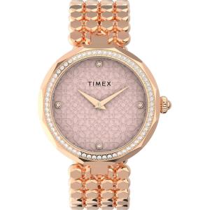 imageTimex Womens Asheville 34mm WatchRose GoldTonePink