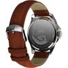 imageTimex Mens Essex 46mm WatchBrownSilverToneBlue