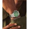 imageTimex Mens Falcon Eye WatchStainless SteelStainless SteelGreen