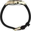 imageTimex Mens Harborside 42mm WatchBlackGoldToneGreen