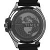 imageTimex Mens Harborside 42mm WatchBlackIP SteelBlack