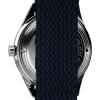 imageTimex Mens Marlin Jet 38mm Watch  Blue SlipThru Double Layer White Dial Stainless Steel Case