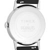 imageTimex Mens Peanuts Marlin 34mm Watch  Black Two Piece Quick Release Black Dial Stainless Steel Case