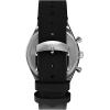 imageTimex Mens Q 40mm WatchBlackWhiteStainless Steel
