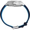 imageTimex Mens Waterbury Traditional 41mm Watch  Blue Two Piece Quick Release Blue Dial Stainless Steel Case