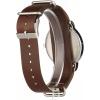 imageTimex Mens Weekender 40mm WatchBrownCreamSilverTone