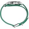 imageTimex Mens Weekender 40mm WatchGreenSilverToneWhite