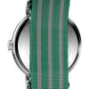 imageTimex Mens Weekender 40mm WatchGreenSilverToneWhite