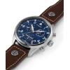 imageTimex Mens X Pan Am Chronograph WatchBrownBlueStainless SteelChrono