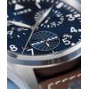 imageTimex Mens X Pan Am Chronograph WatchBrownBlueStainless SteelChrono