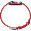 imageTimex Unisex Peanuts Weekender 31mm Watch  Red Strap White Dial SilverTone Case