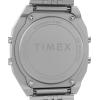 imageTimex Unisex T80 Steel 36mm WatchStainless SteelDigitalStainless Steel
