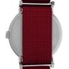 imageTimex Unisex Weekender 38mm WatchRedSilverToneWhiteBalloon