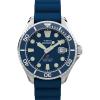 imageTimex Mens Deep Water Meridian 44mm Watch  Blue Two Piece Quick Release Blue Dial Stainless Steel Case