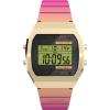 imageTimex Unisex T80 Steel 36mm WatchPinkDigitalGoldTone
