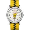 imageTimex Unisex Weekender 38mm WatchYellowWhiteSilverTone