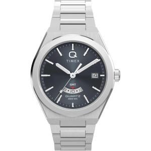 imageTimex Mens Continental 39mm WatchSilverToneBlack