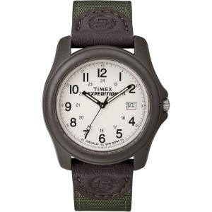 imageTimex Mens Expedition Camper 38mm WatchGreenNaturalBrown