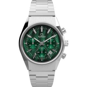 imageTimex Mens Falcon Eye WatchStainless SteelStainless SteelGreen