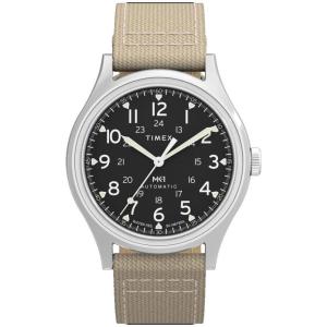 imageTimex Mens MK1 40mm WatchTanStainless SteelBlack