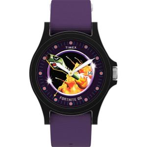 imageTimex x Fortnite Mens WatchPurpleBlackPurple