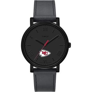 imageWomens Night Game 42mm Stainless Steel Quartz Watch with Leather Strap Gray 20 Model TWZFCHIWD