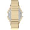 image:imageTimex Mens Classic Digital 34mm WatchGoldToneDigital GreenGoldTone
