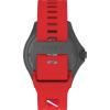 image:imageTimex Mens Deep Water 44mm Watch  Red Strap Black Dial Gunmetal Case