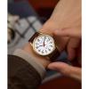 image:imageTimex Mens Easy Reader Watch 38mmBrownGoldToneWhite38mm