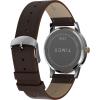 image:imageTimex Mens Main Street 38mm Watch  Brown Strap Green Dial SilverTone Case