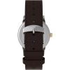 image:imageTimex Mens Main Street 38mm Watch  Brown Strap Green Dial SilverTone Case