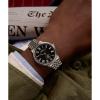 image:imageTimex Mens Waterbury Metropolitan 39mm Watch  Stainless Steel Bracelet Black Dial Stainless Steel Case