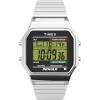 image:imageTimex Mens Classic Digital 34mm WatchStainless SteelDigital SilverSilverTone