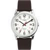 image:imageTimex Mens Easy Reader Watch 38mmBrownSilverToneWhite38mm
