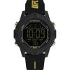 image:imageTimex Mens UFC Brawler 43mm Watch  Black Strap Digital Dial Black CaseBlackBlackDigitalYellow